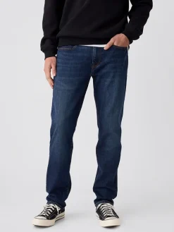 Dżinsy - Slim fit - w kolorze granatowym