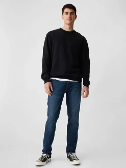 Dżinsy - Slim fit - w kolorze granatowym