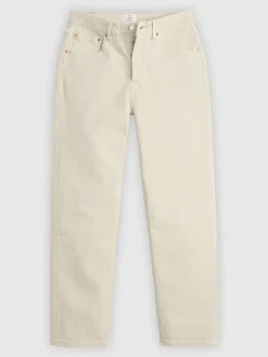 Dżinsy - Slim fit - w kolorze kremowym