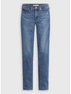 Dżinsy - Slim fit - w kolorze niebieskim