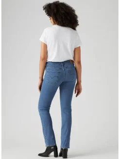 Dżinsy - Slim fit - w kolorze niebieskim