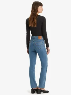 Dżinsy - Slim fit - w kolorze niebieskim