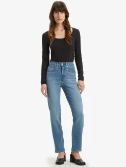 Dżinsy - Slim fit - w kolorze niebieskim