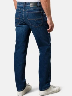 Dżinsy - Slim fit - w kolorze niebieskim
