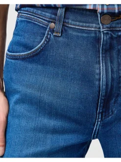 Dżinsy - Slim fit - w kolorze niebieskim