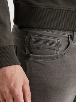 Dżinsy - Slim fit - w kolorze szarym