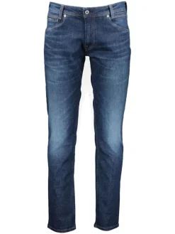 Dżinsy "Spike" - Tapered fit - w kolorze granatowym