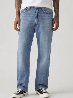 Dżinsy "565" - Straight fit - w kolorze niebieskim