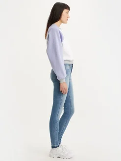 Dżinsy - Super Skinny fit - w kolorze niebieskim