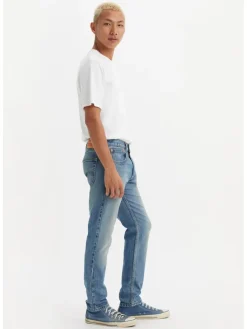 Dżinsy "512" - Tapered fit - w kolorze błękitnym