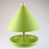 Domek w kolorze zielonym dla ptaków - wys. 14,5 x Ø 22 cm