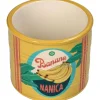 Doniczka "Banana" w kolorze żółtym - wys. 8,7 x Ø 9,8 cm