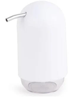 Dozownik mydła "Touch" w kolorze białym - 230 ml