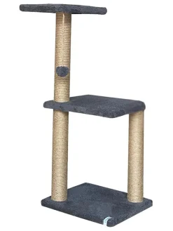 Drapak w kolorze szarym dla kota - 28 x 80 x 35 cm