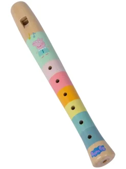 Drewniany flet "Świnka Peppa" - 3+