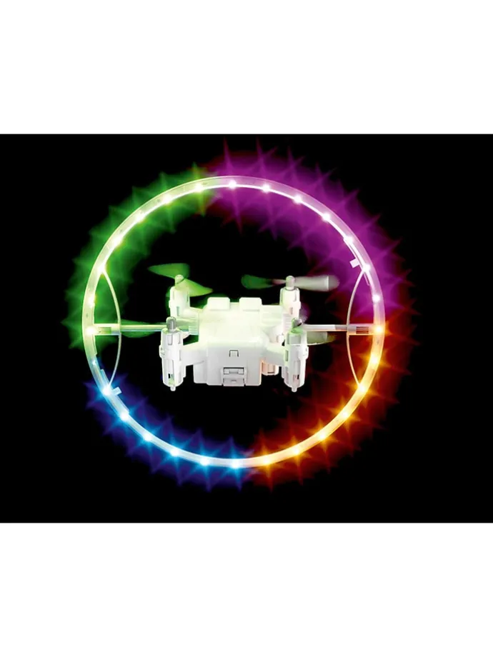 Dron zdalnie sterowany w kolorze białym - 14+