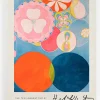 Druk artystyczny "Hilma Round" - 40 x 60 cm