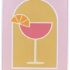 Druk artystyczny "Sangria" w ramce - 40 x 30 cm