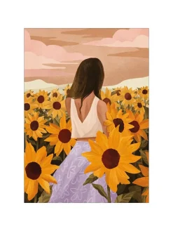 Druk artystyczny "Sunflower Evenings"
