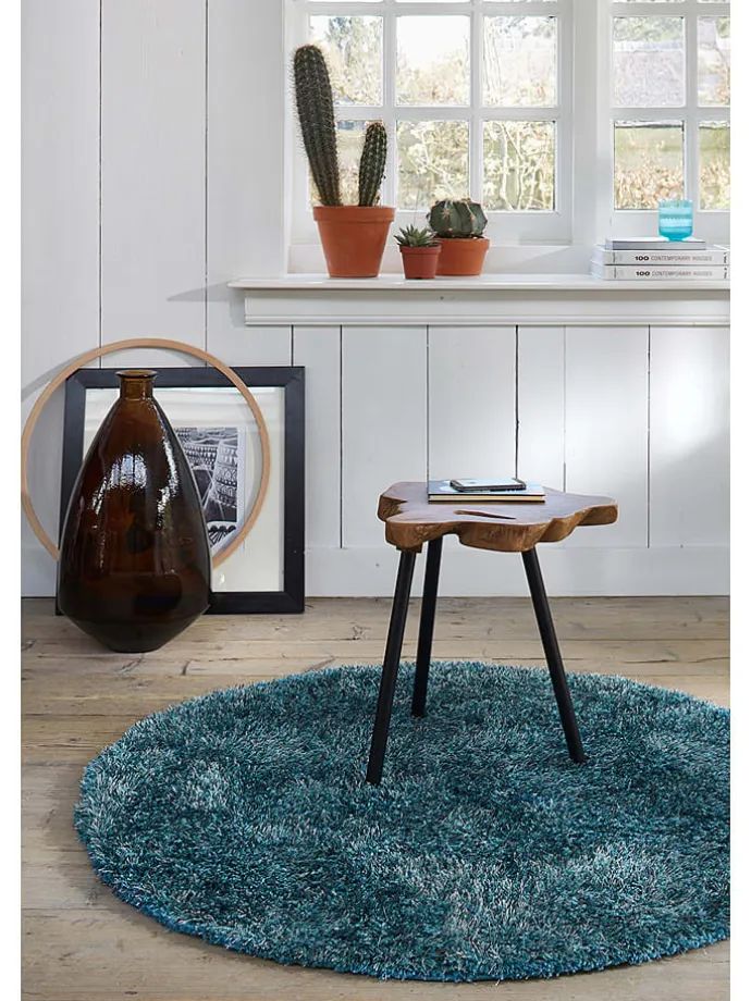 Dywan "Cosy Glamour 2.0" w kolorze turkusowym