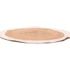 Dywan w kolorze jasnobrązowym z juty - Ø 120 cm