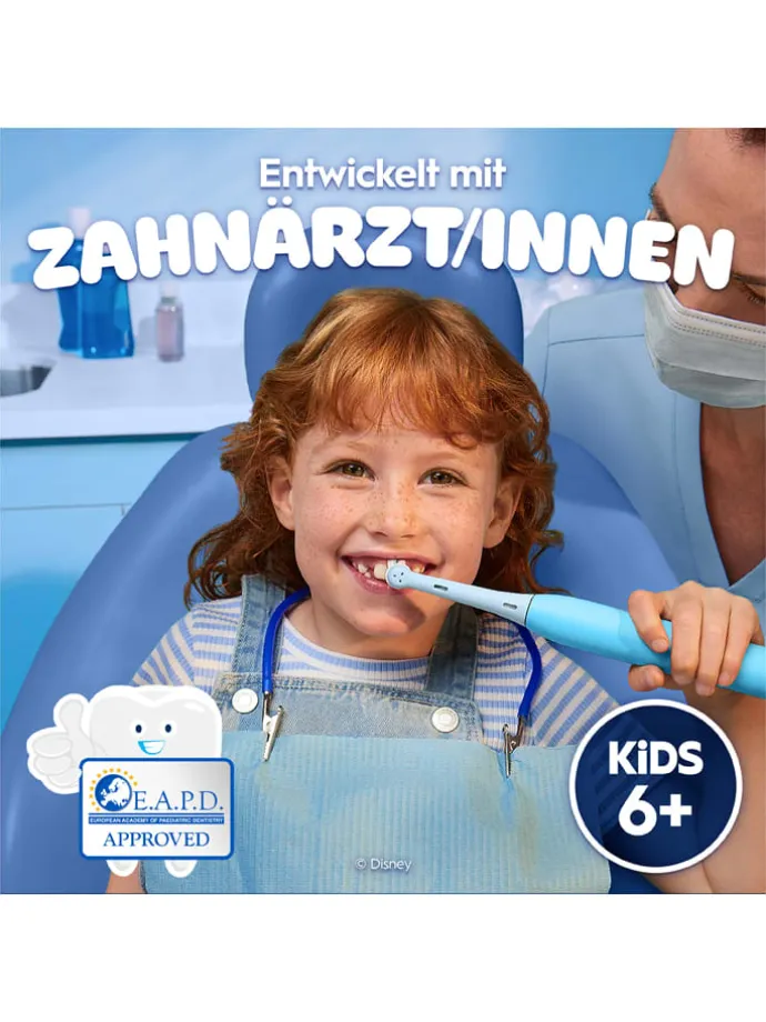 Elektryczna szczoteczka "iO Kids Stitch" w kolorze niebieskim