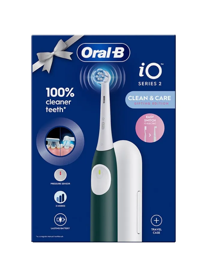 Elektryczna szczoteczka "iO Series 2 Special Edition" w kolorze zielonym