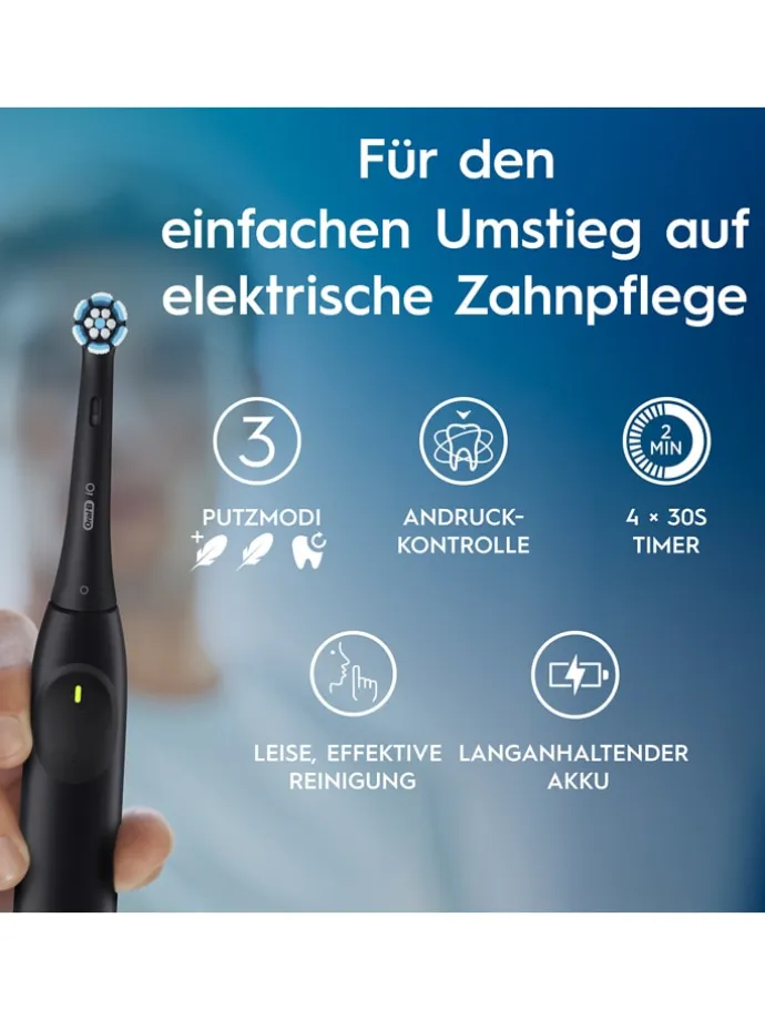 Elektryczna szczoteczka "iO Series 2" w kolorze granatowym