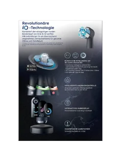 Elektryczne szczoteczki (2 szt.) "iO Series 9" w kolorze różowym i czarnym