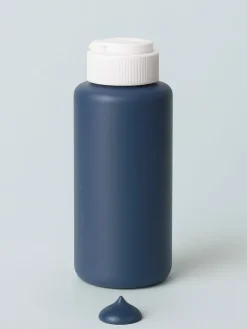 Farba w kolorze niebieskim do tkanin - 125 ml