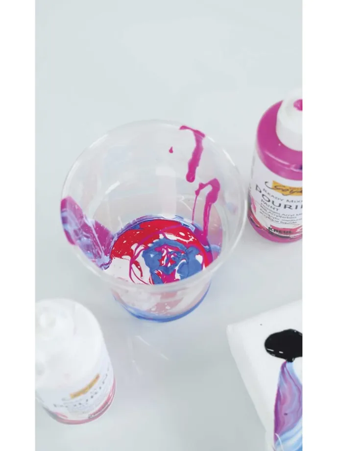 Farby akrylowe (6 szt.) "Ready Mixed Pouring Set" - 9+