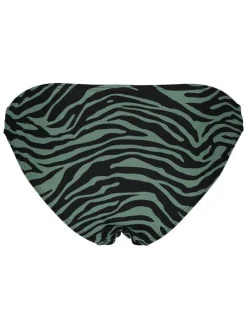 Figi bikini w kolorze oliwkowo-czarnym