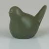 Figurka dekoracyjna w kolorze khaki - 12 x 9 cm