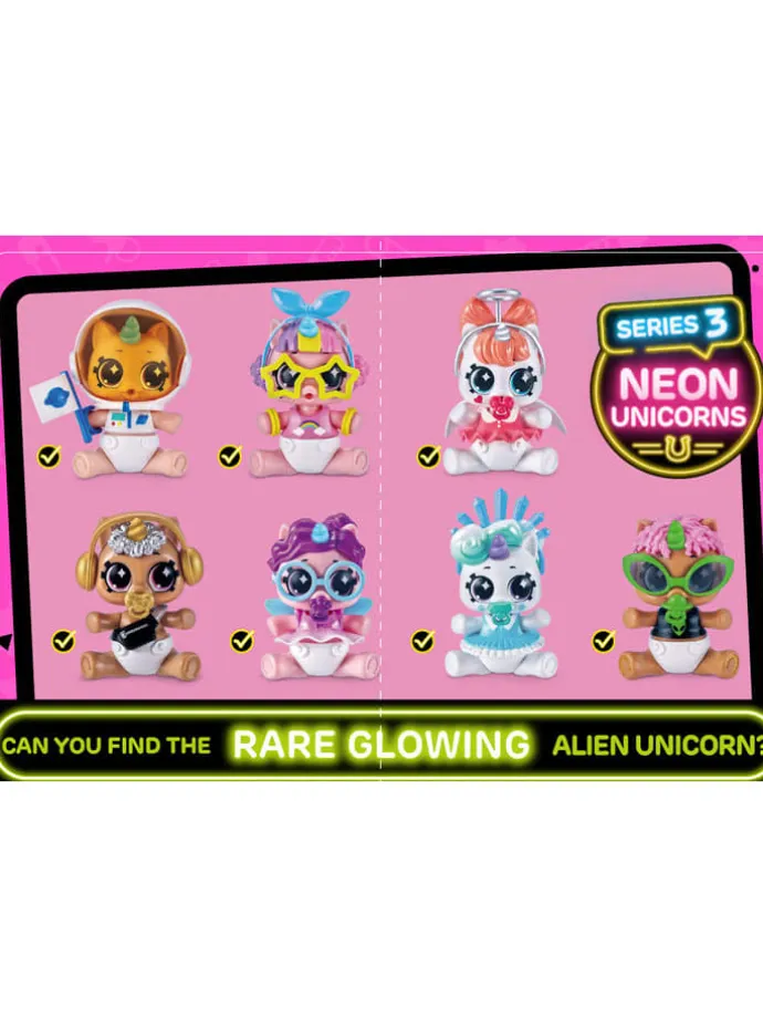 Figurka kolekcjonerska "Newborn Unicorn Glow Squad" - 3+ (produkt niespodzianka)