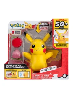 Figurka "Train & Play Deluxe Pikachu" do zabawy - 4+