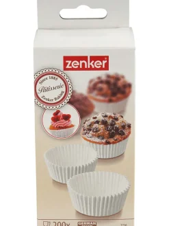 Foremki papierowe (400 szt.) w kolorze białym do muffinek