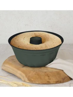 Forma w kolorze zielonym na babkę - Ø 25 cm