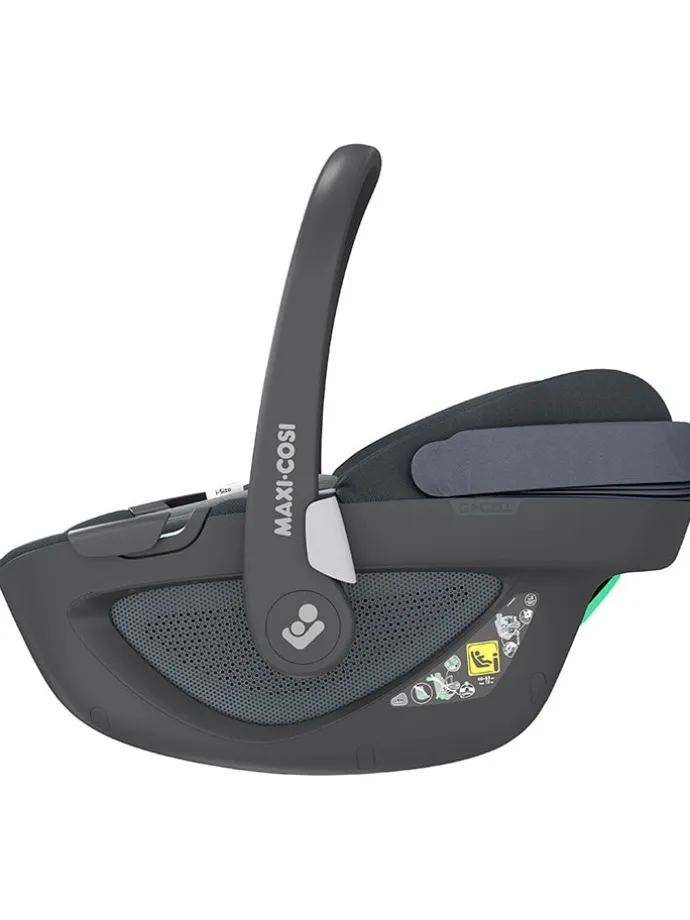 Fotelik-nosidełko "Pebble 360" w kolorze antracytowym - grupa 0+