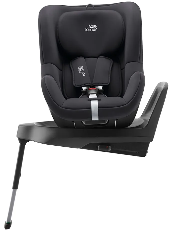 Fotelik samochodowy "Dualfix Plus i-Size" w kolorze antracytowym - grupa 0+/1