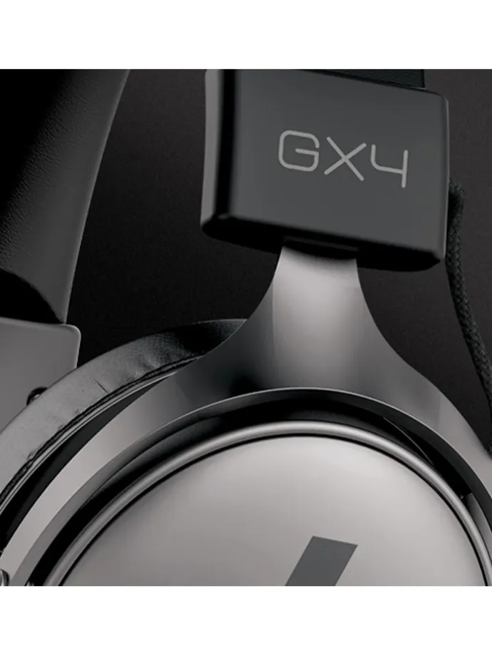 Gamingowy zestaw słuchawkowy "Alpha Bravo GX-4 Pro" w kolorze czarnym