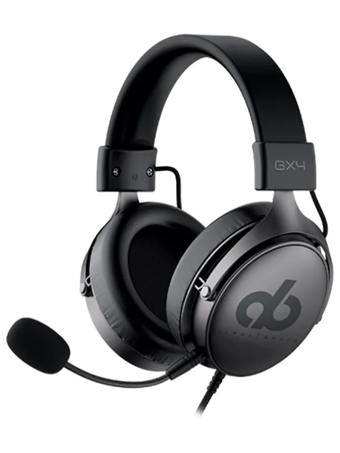 Gamingowy zestaw słuchawkowy "Alpha Bravo GX-4 Pro" w kolorze czarnym
