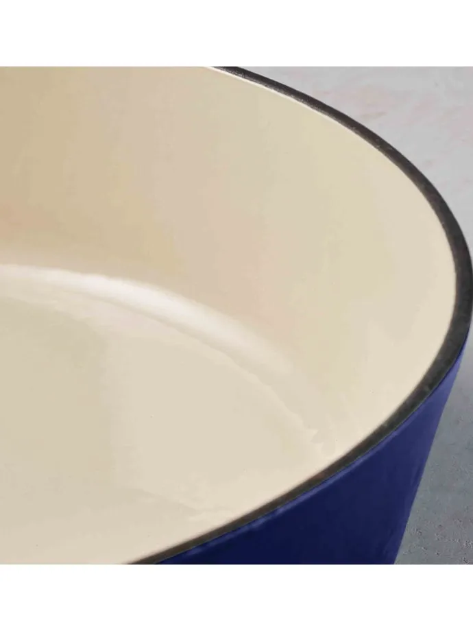 Garnek "Bestow" w kolorze niebieskim do duszenia - 3,8 l