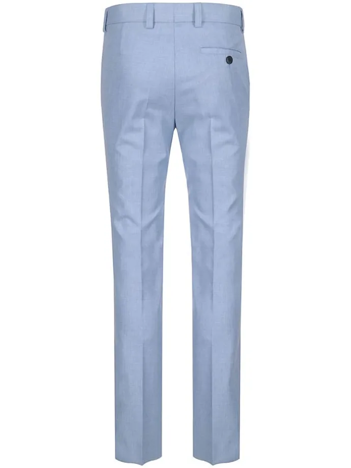 Garnitur - Regular fit - w kolorze błękitnym