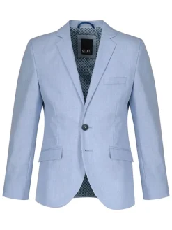 Garnitur - Regular fit - w kolorze błękitnym