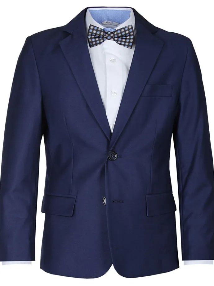 Garnitur - Regular fit - w kolorze granatowym