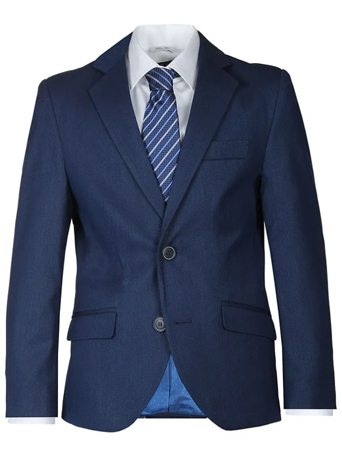 Garnitur - Regular fit - w kolorze granatowym
