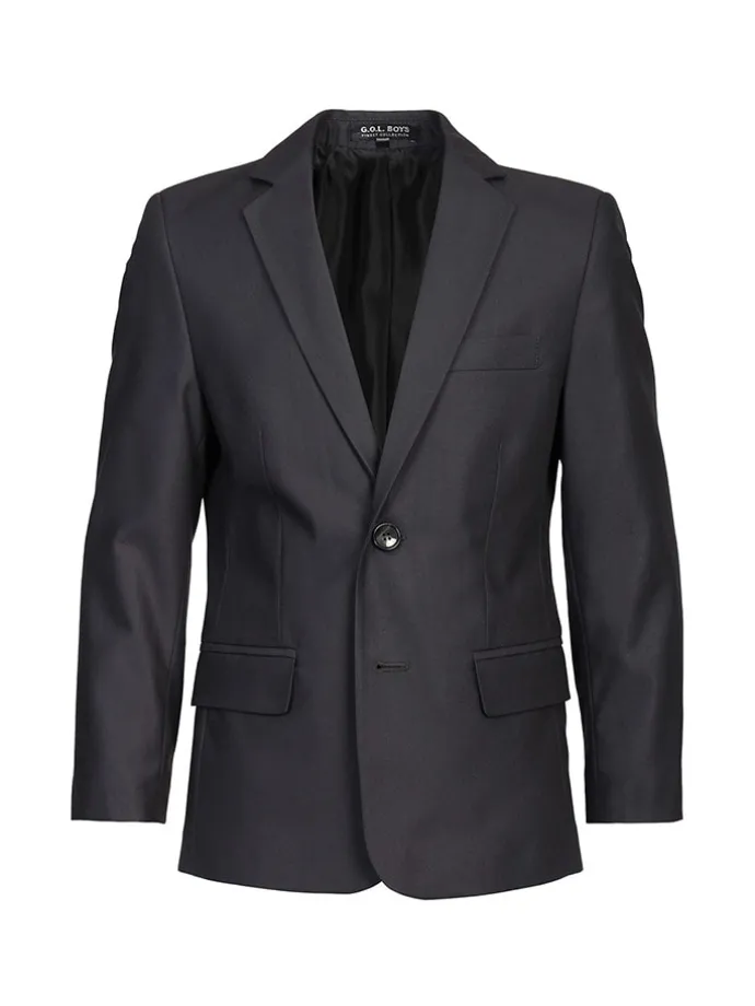 Garnitur - Slim fit - w kolorze czarnym