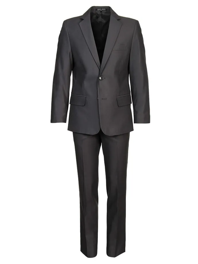 Garnitur - Slim fit - w kolorze czarnym