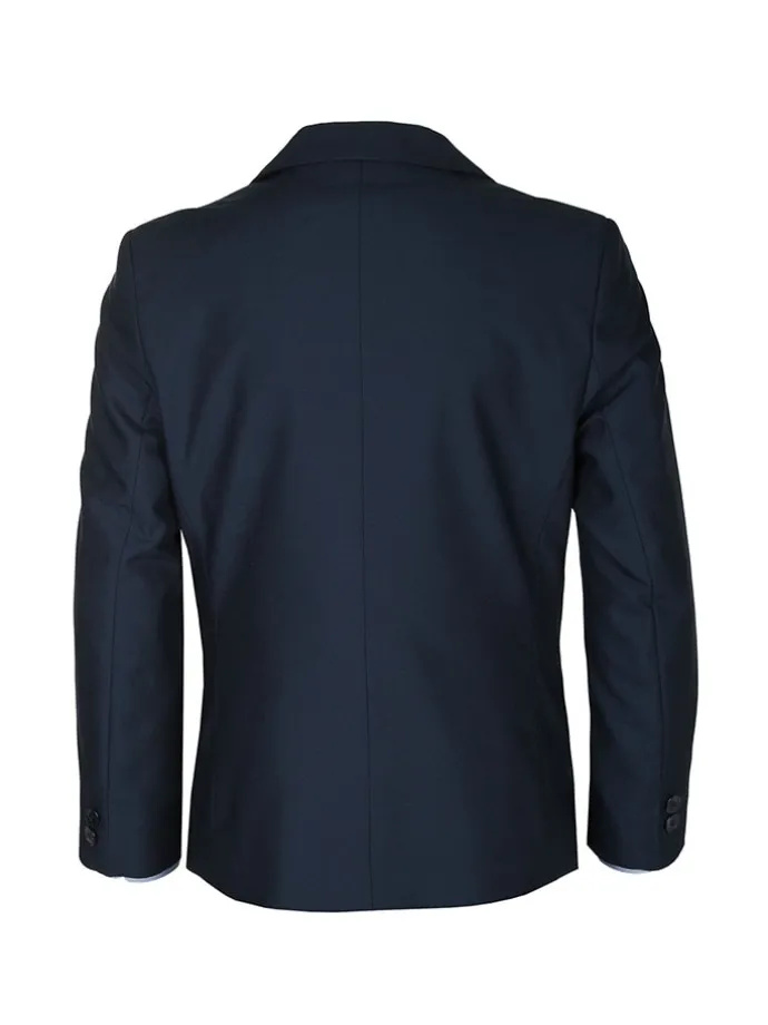 Garnitur - Slim fit - w kolorze granatowym