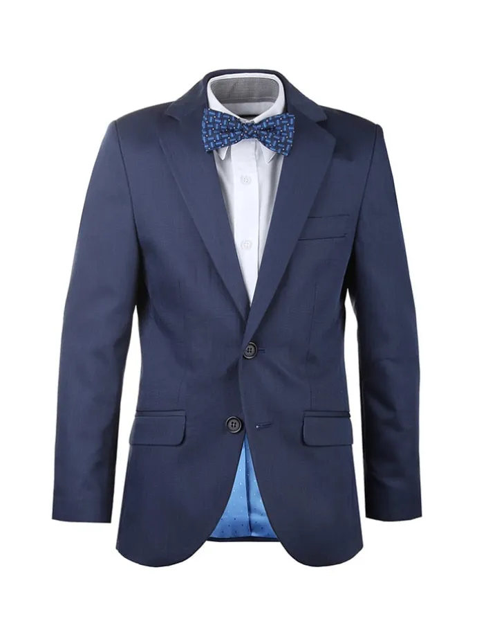 Garnitur - Slim fit - w kolorze granatowym